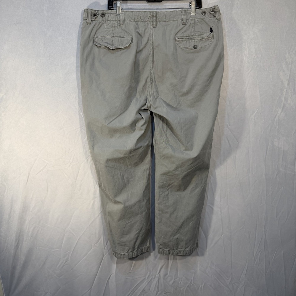 Polo Ralph Lauren Classic Fit Chino Pants Gray 40x30 Preppy Casual‎ Work
